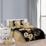 مفرش مضغوط صيفي رومانسي 6 قطع – نعومة وفخامة كل ليلة